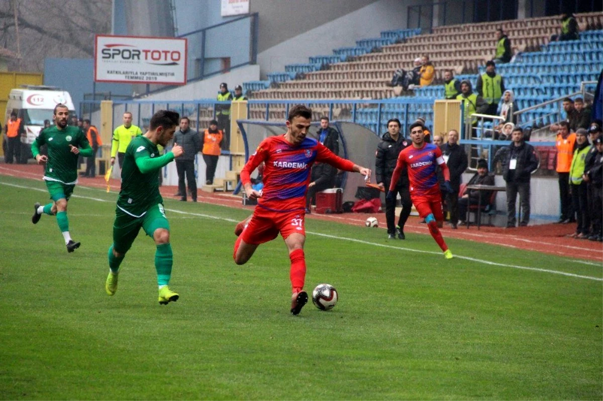 TFF 2. Lig: Kardemir Karabükspor: 0 - Sivas Belediyespor: 0