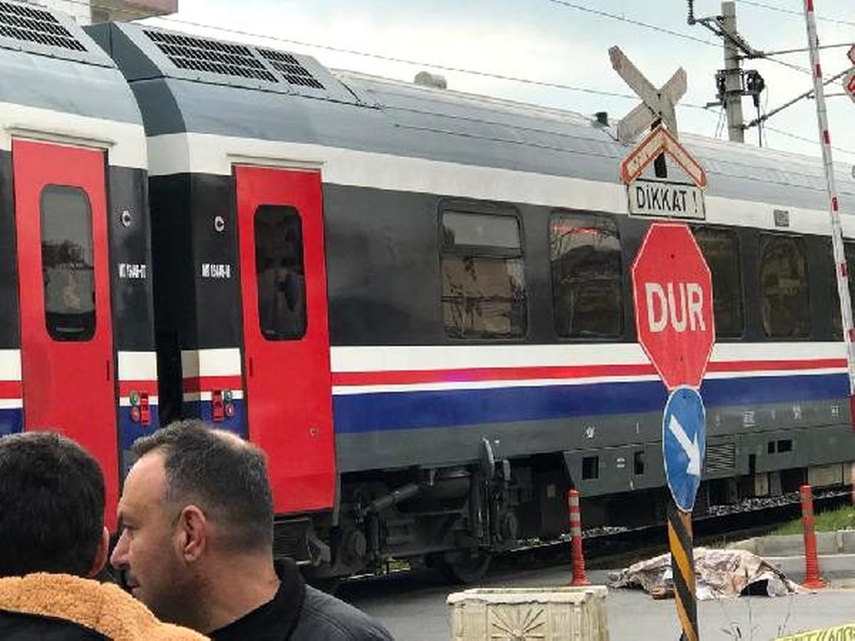 Trenin çarptığı kadın öldü