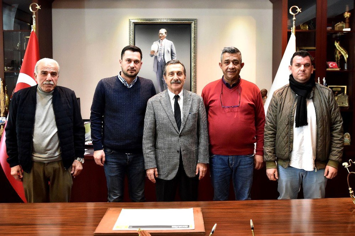 Turizm taşımacılarından Başkan Ataç\'a ziyaret