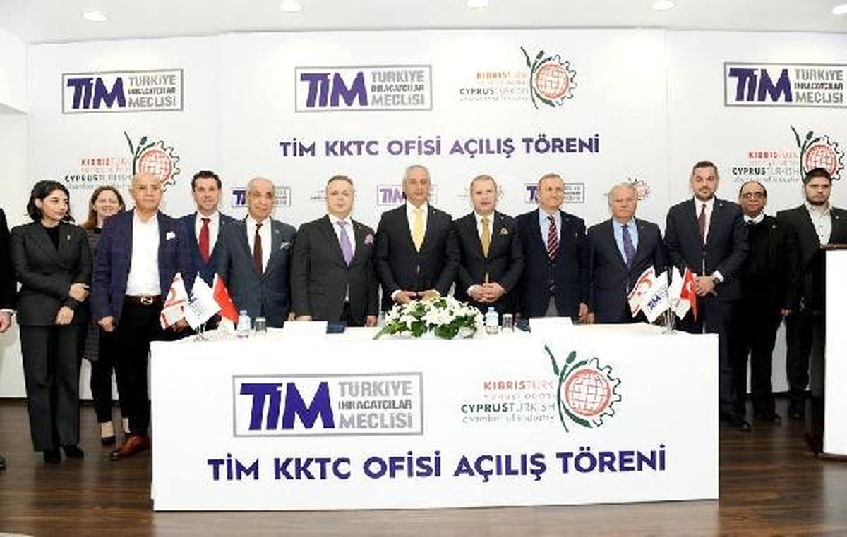 Türkiye İhracatçılar Meclisi (TİM) ilk yurt dışı ofisini KKTC\'de açtı