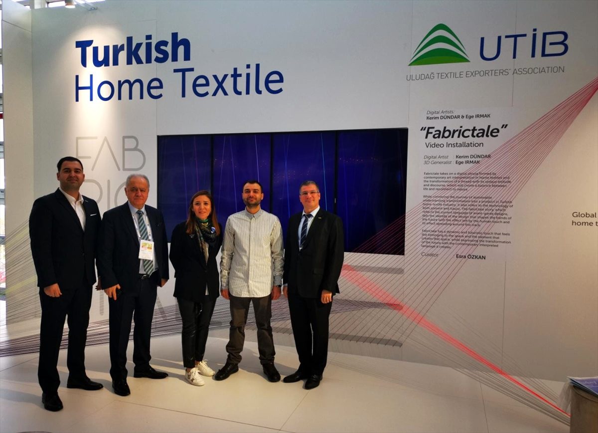 UTİB, "Heimtextil Frankfurt Fuarı"na 290 Türk firmasıyla milli katılım sağladı