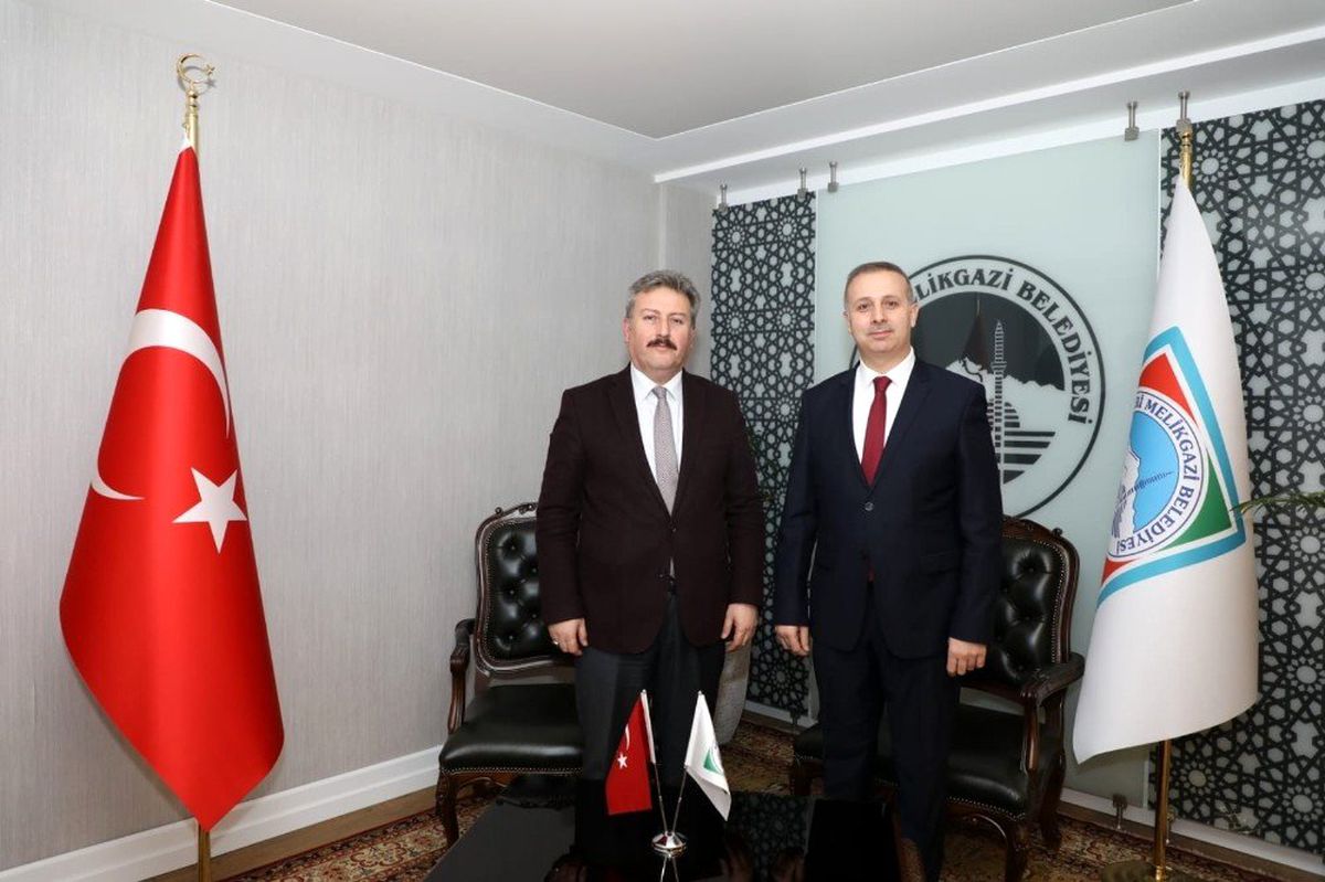 Yeni ilçe Müftüsünden Başkan Palancıoğlu\'na Ziyaret