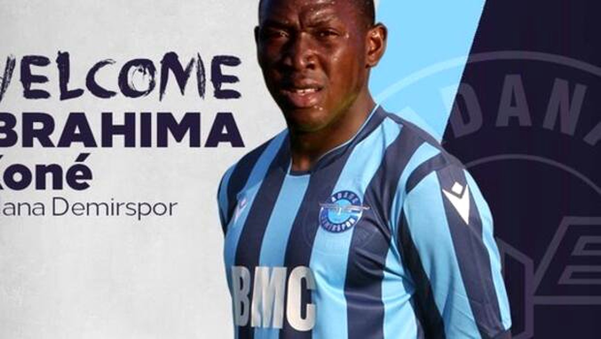 Adana Demirspor, Ibrahima Kone\'yi renklerine bağladı