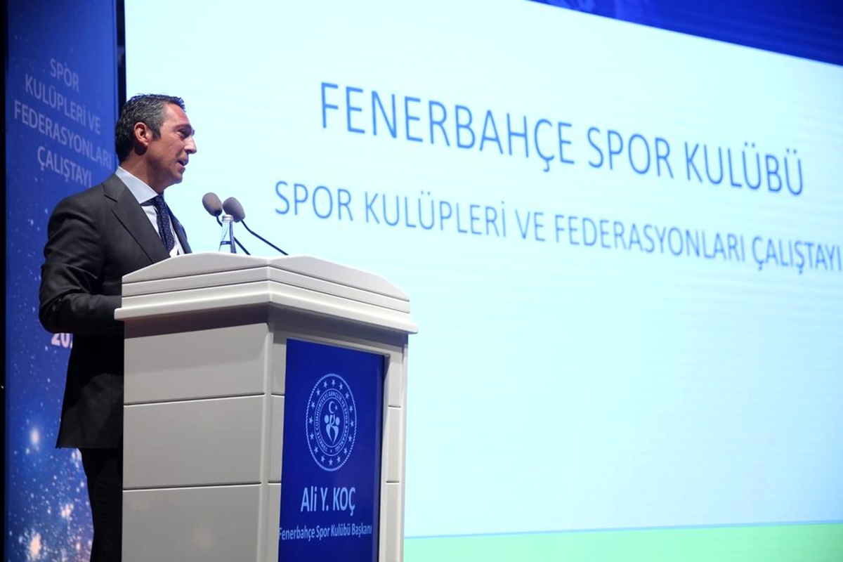 Ali Koç\'tan Türk futbolunun sorunları ve çözüm önerileri
