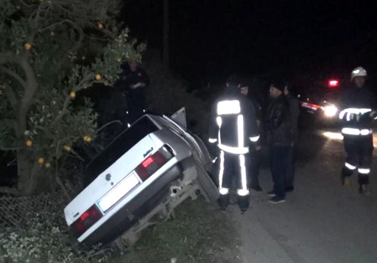 Antalya\'da trafik kazası: 1 ölü, 1 yaralı