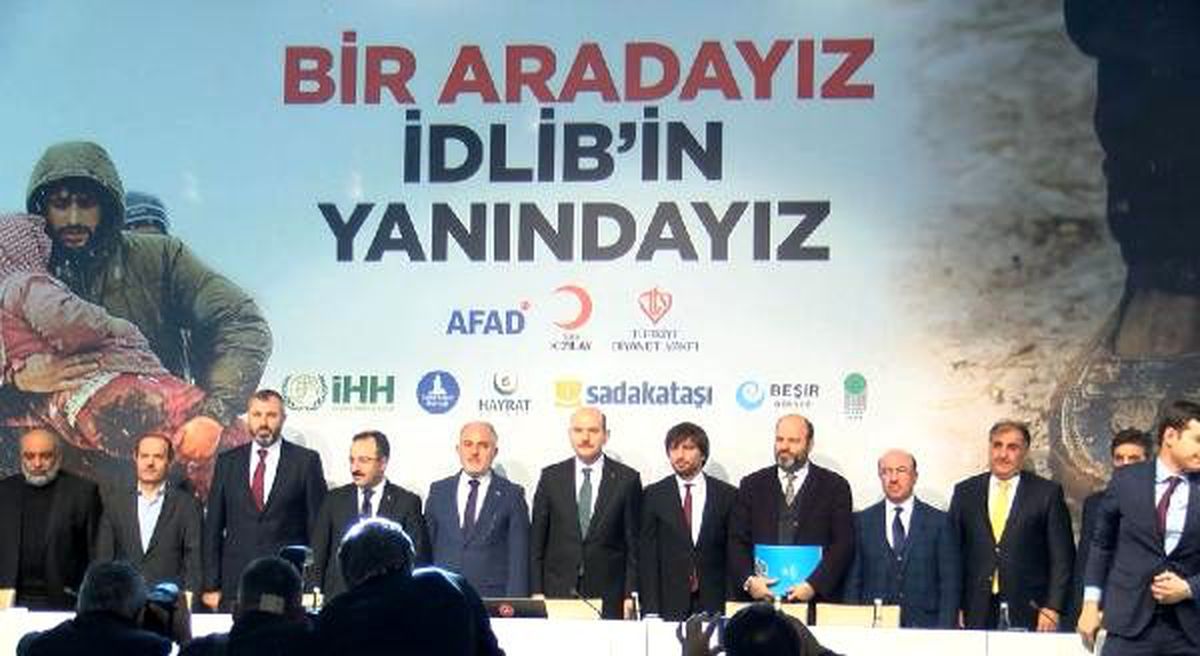 Bakan Soylu\'dan \'İdlib\' için yardım çağrısı