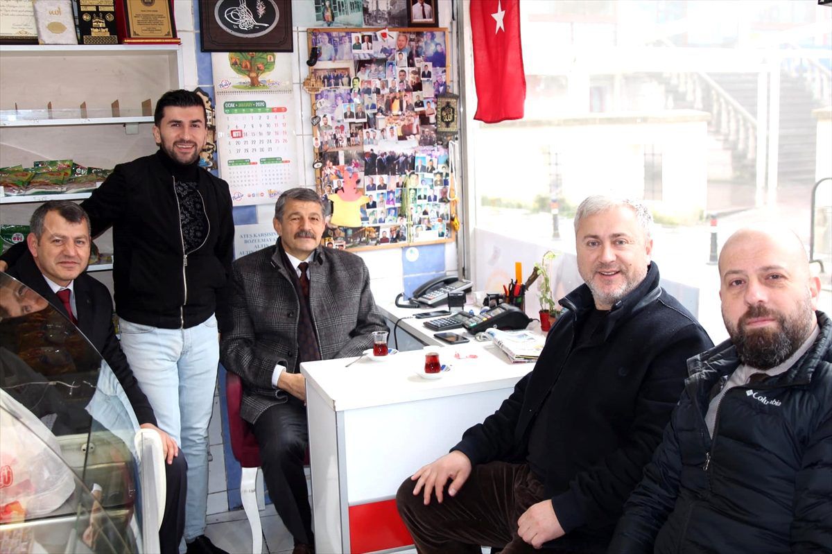 Belediye Başkanı Akın\'dan esnaf ziyareti