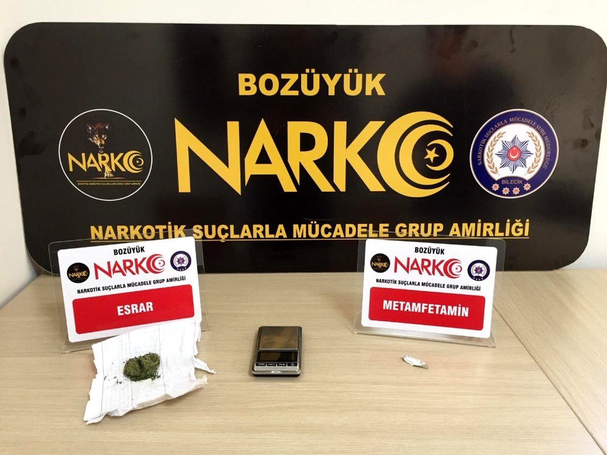 Bozüyük\'te uyuşturucu operasyonu; 4 kişi tutuklandı