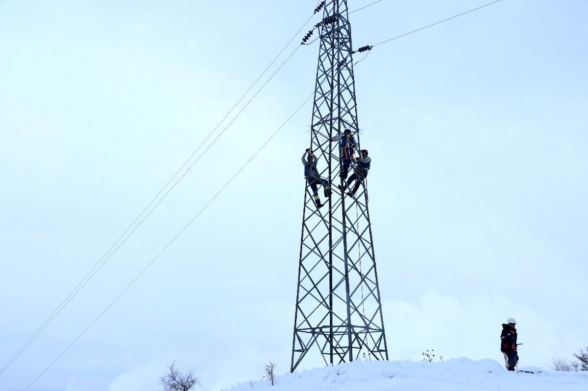 Enerji timlerinin zorlu kış mesaisi