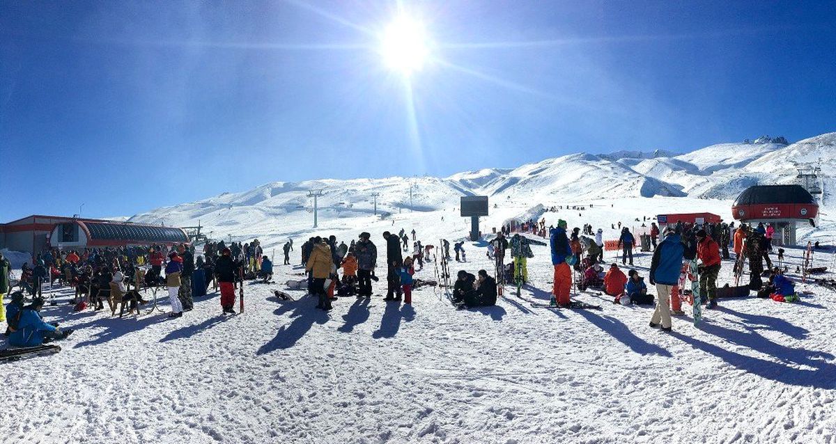 Erciyes, hafta sonu 53 şehirden 90 bin ziyaretçi ağırladı