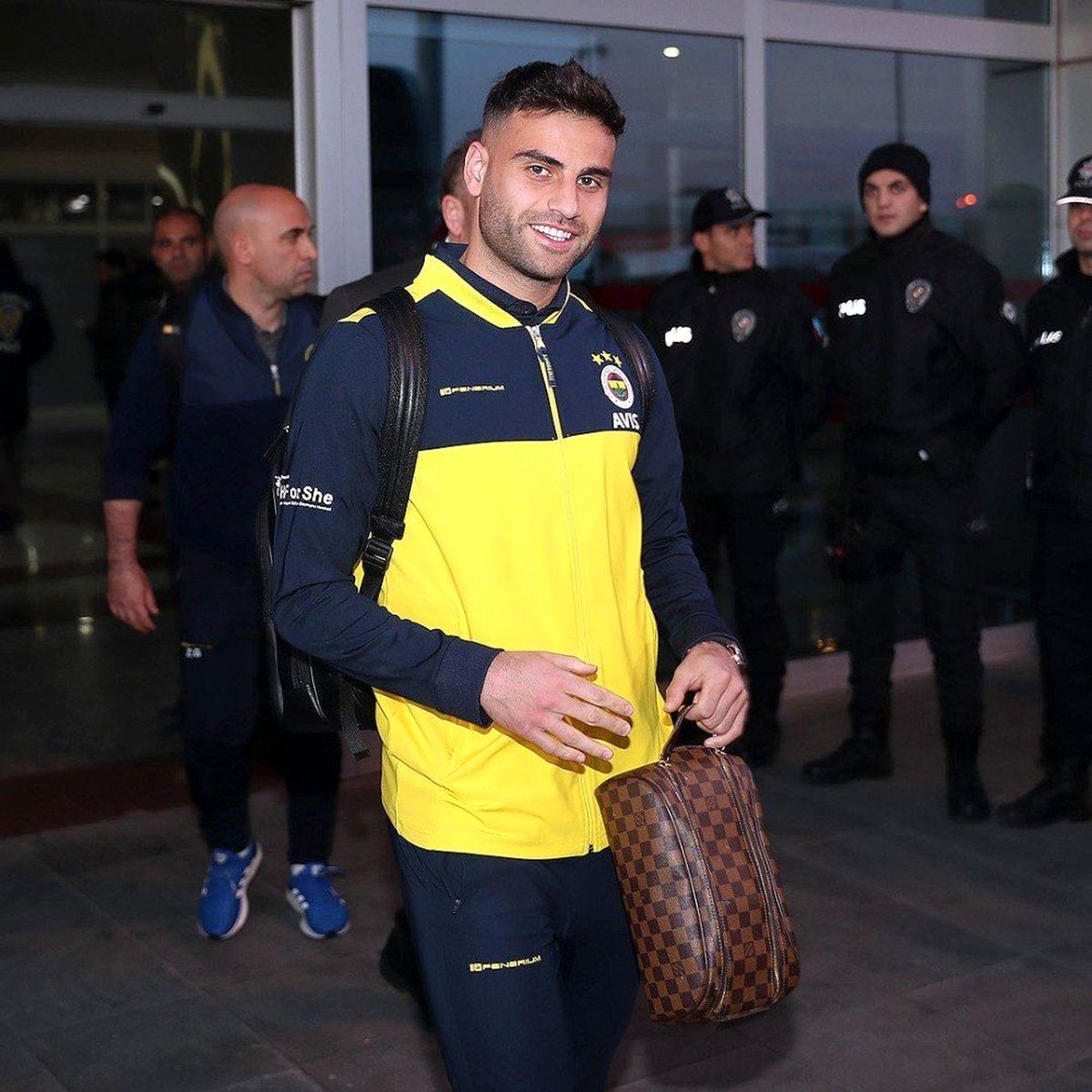 Fenerbahçe kafilesi Kayseri\'de