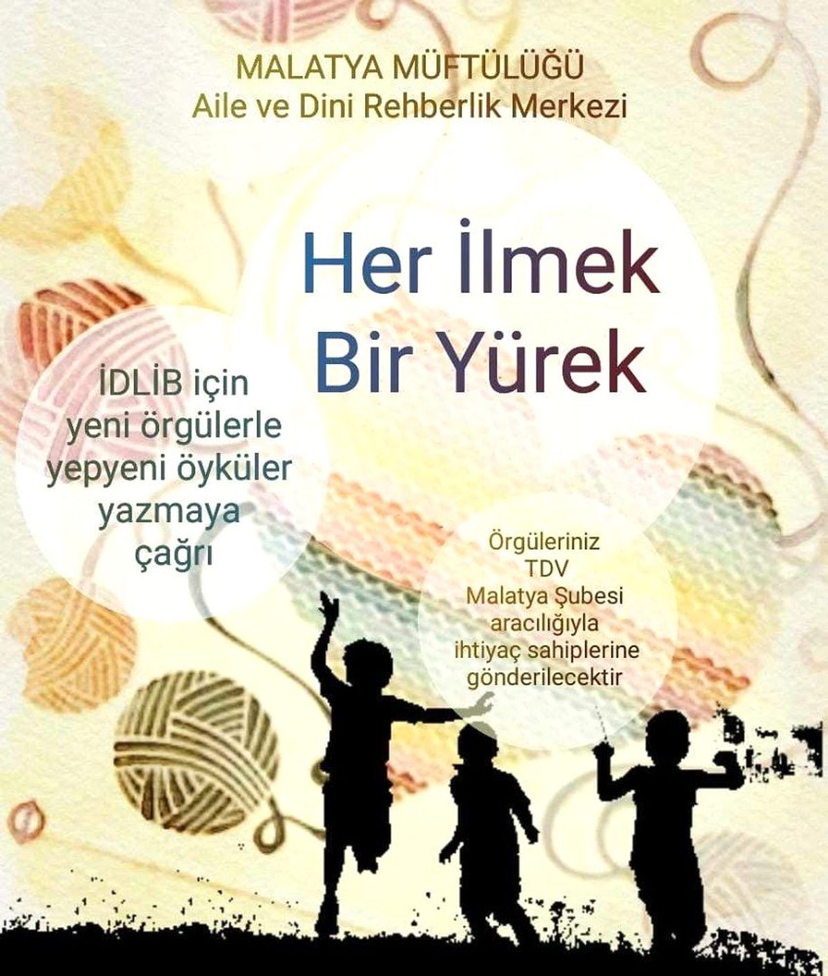 İdlib için "Her İlmek Bir Yürek" kampanyası