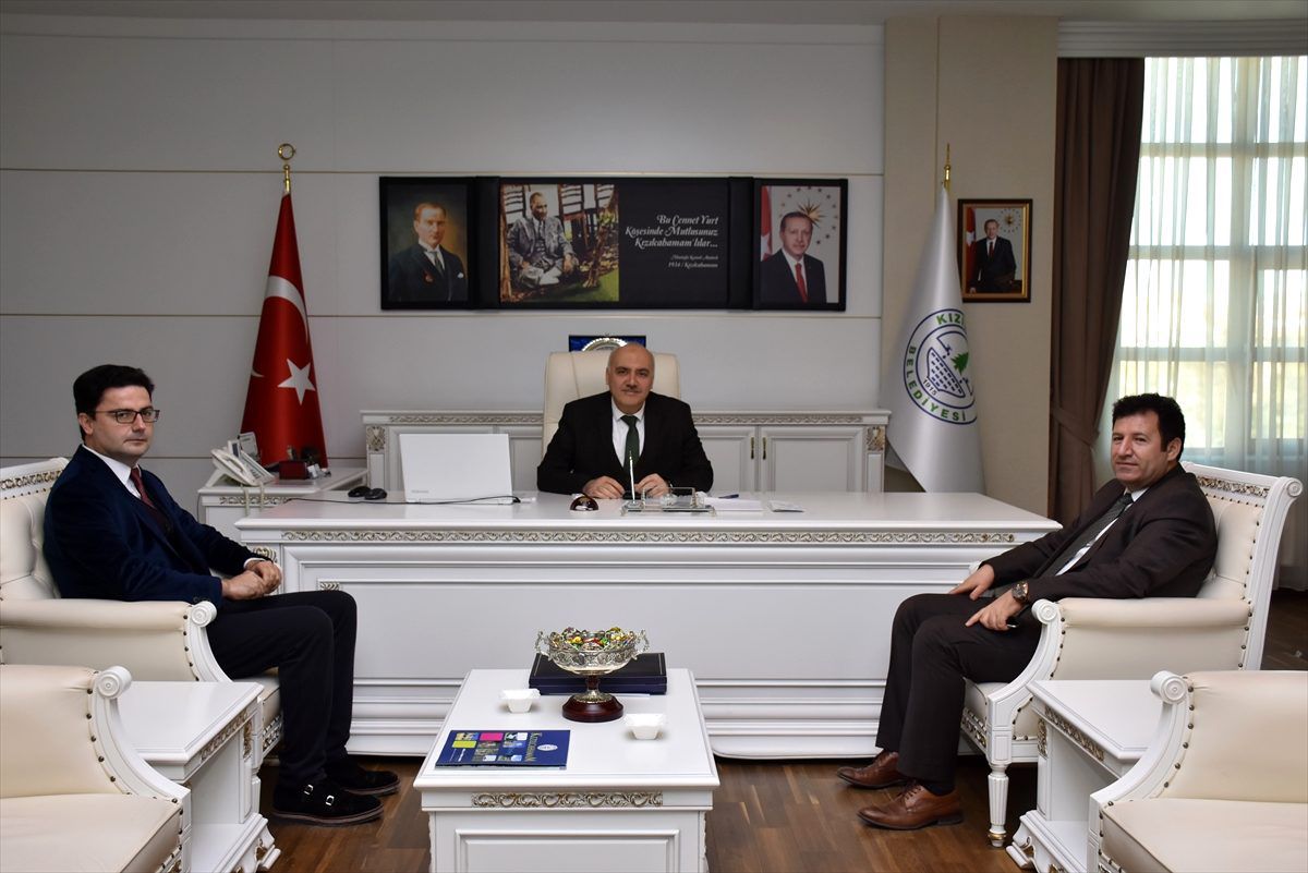 İl Tarım ve Orman Müdürü Korkmaz, Başkan Acar\'ı ziyaret etti