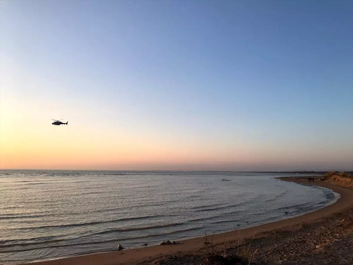 Mersin\'de denizde kaybolan iki bekçiyi arama çalışmaları sürüyor