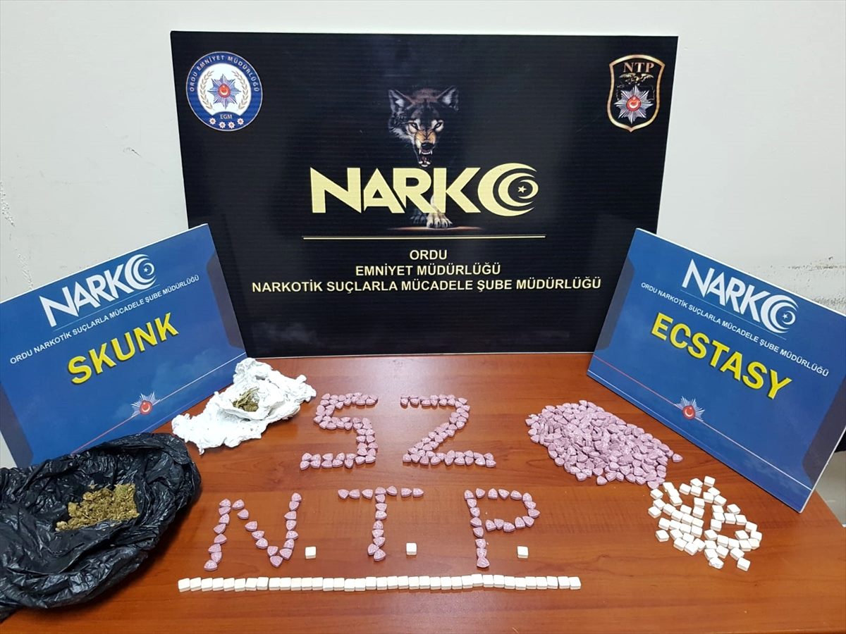 Ordu merkezli uyuşturucu operasyonunda 6 tutuklama