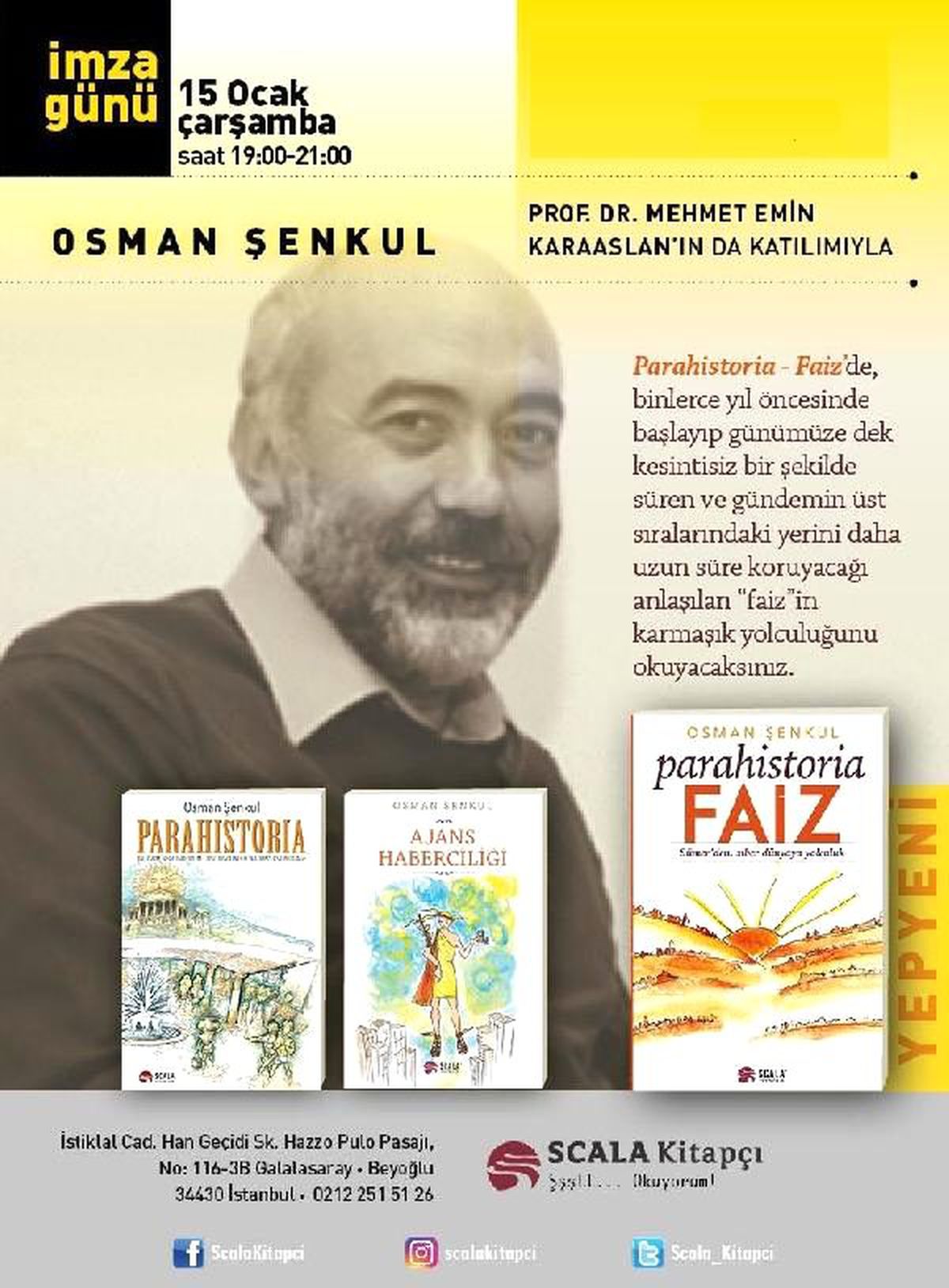 Parahistoria Faiz / Sümer\'den Siber Dünyaya - İmza Günü