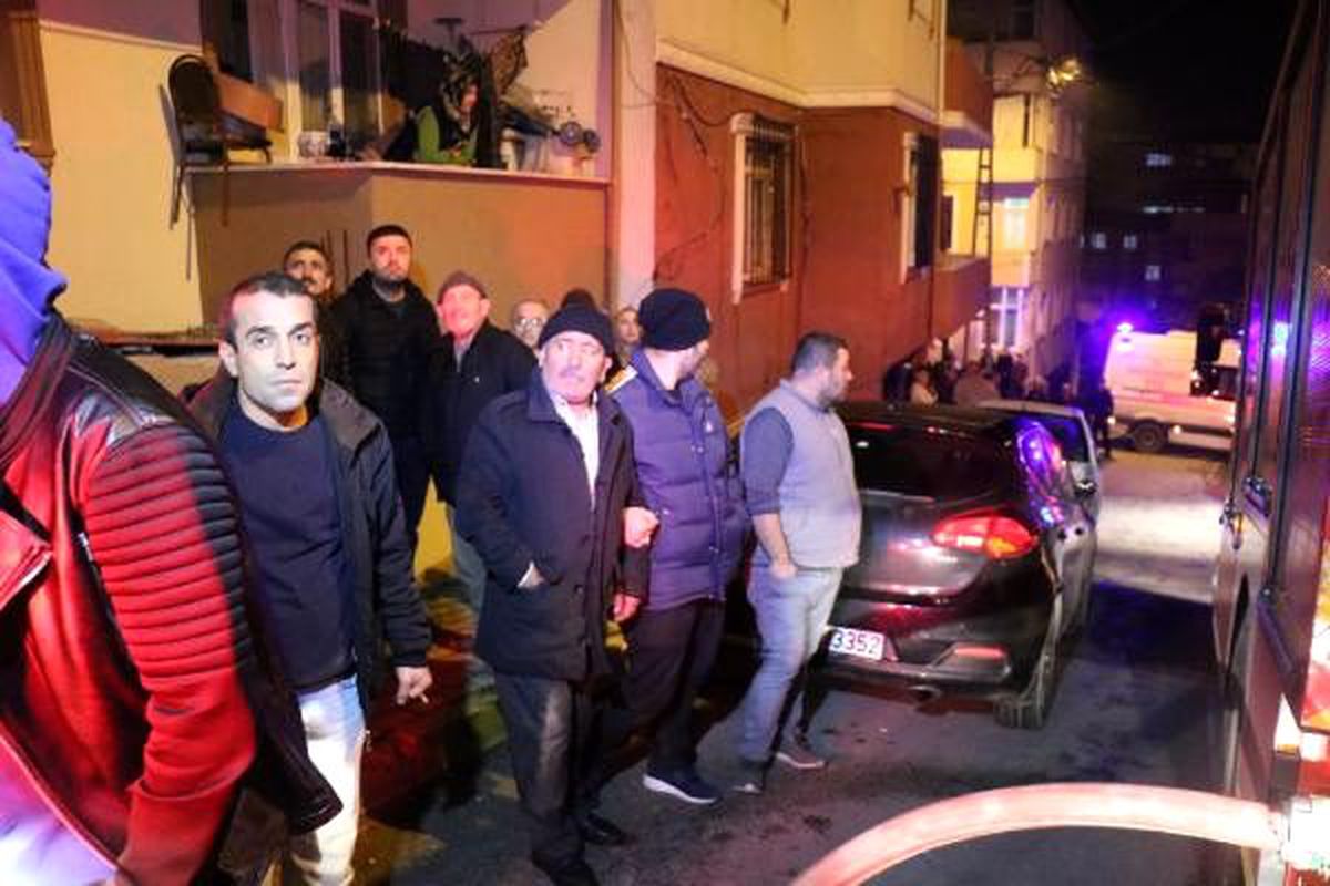 Pendik\'te sobadan çıkan yangın paniğe neden oldu