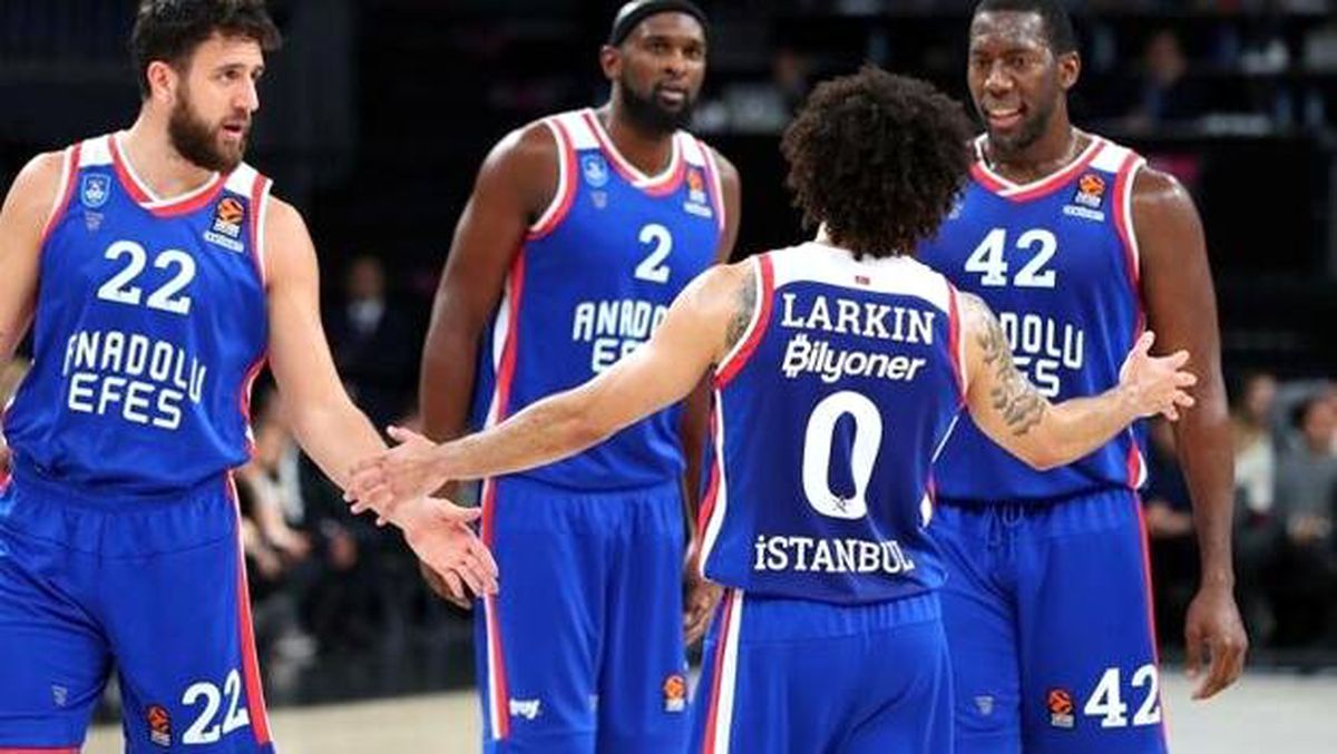 THY Avrupa Ligi\'nde Anadolu Efes yarın AX Armani Exchange Milan\'ı ağırlayacak