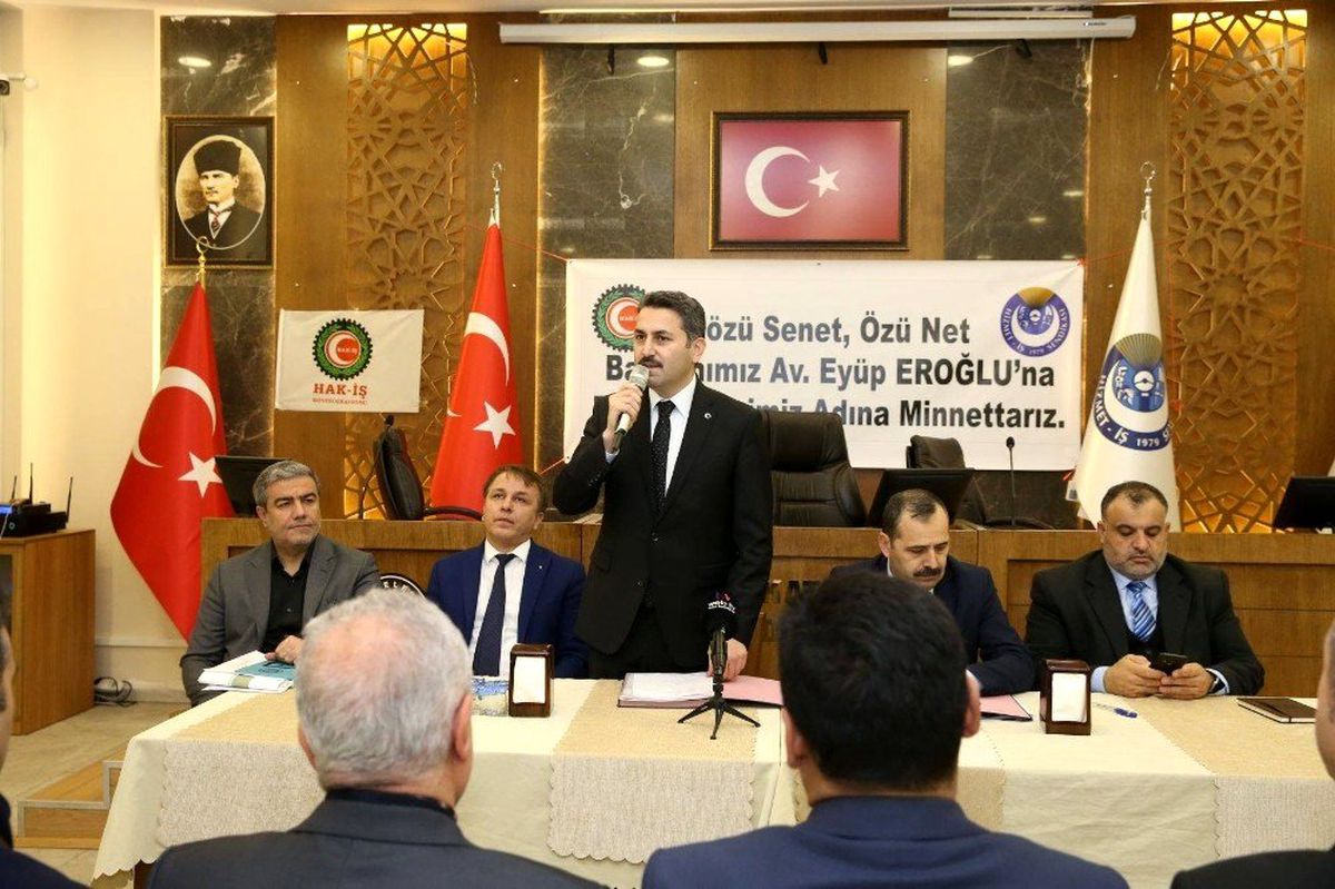 Tokat belediyesinde toplu iş sözleşmesi