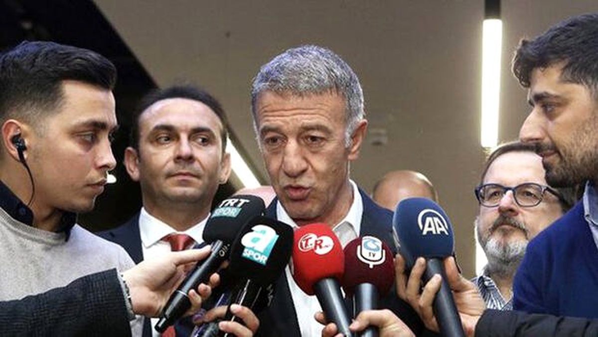 Trabzonspor Başkanı Ahmet Ağaoğlu: "Ali Koç\'a 14: 61\'de cevap vereceğiz"
