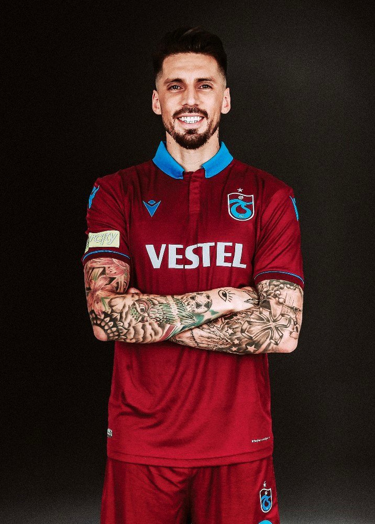 Trabzonspor kaptanı Jose Sosa: "Adınız Trabzonspor ise hedefiniz zirvedir"