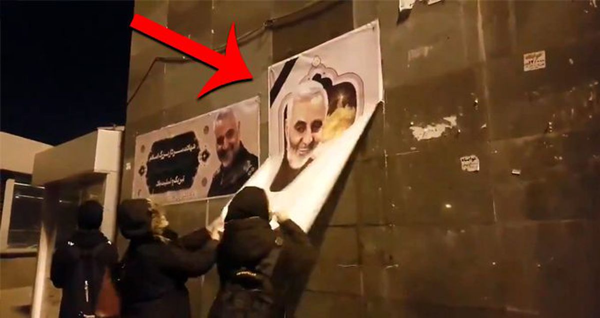 Uçak skandalı İran\'da protestoların seyrini değiştirdi! Hükümete tepki var