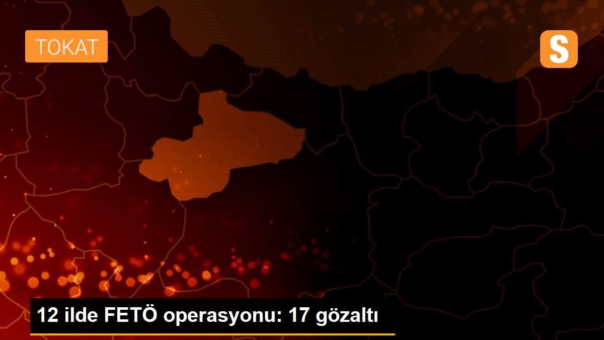 12 ilde FETÖ operasyonu: 17 gözaltı