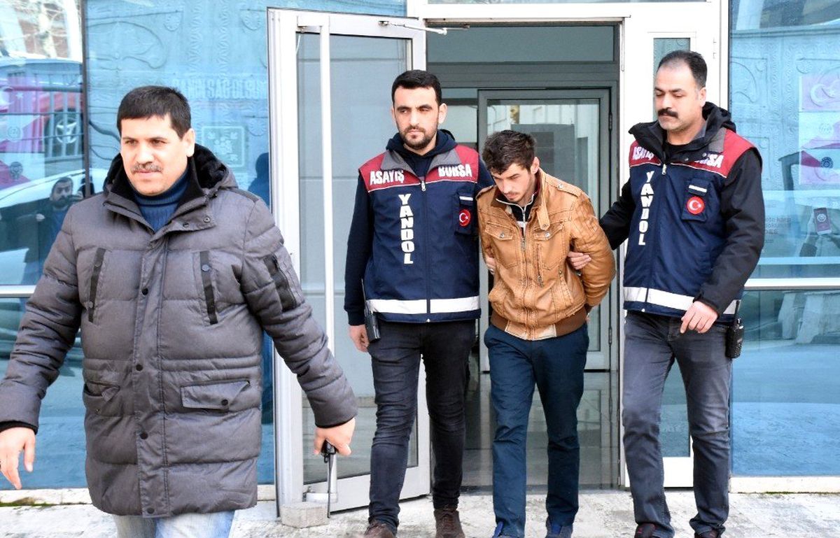 "Açtım, pişmanım" dedi, tutuklandı
