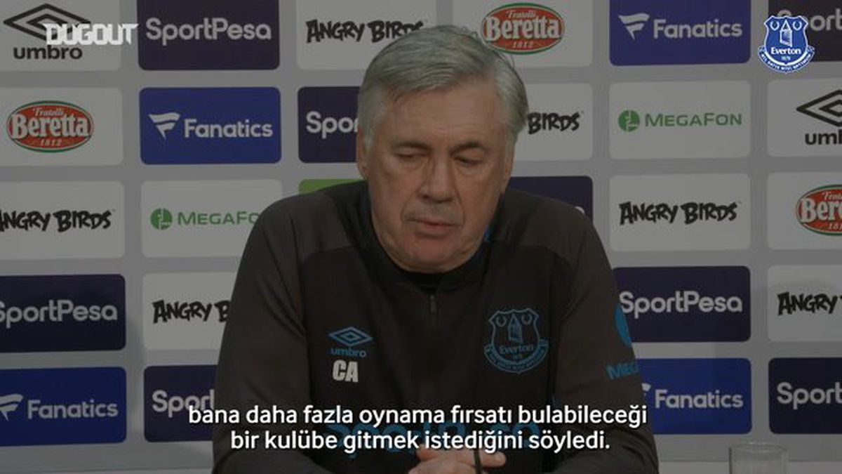 Ancelotti Cenk Tosun\'un Transferiyle İlgili Konuştu