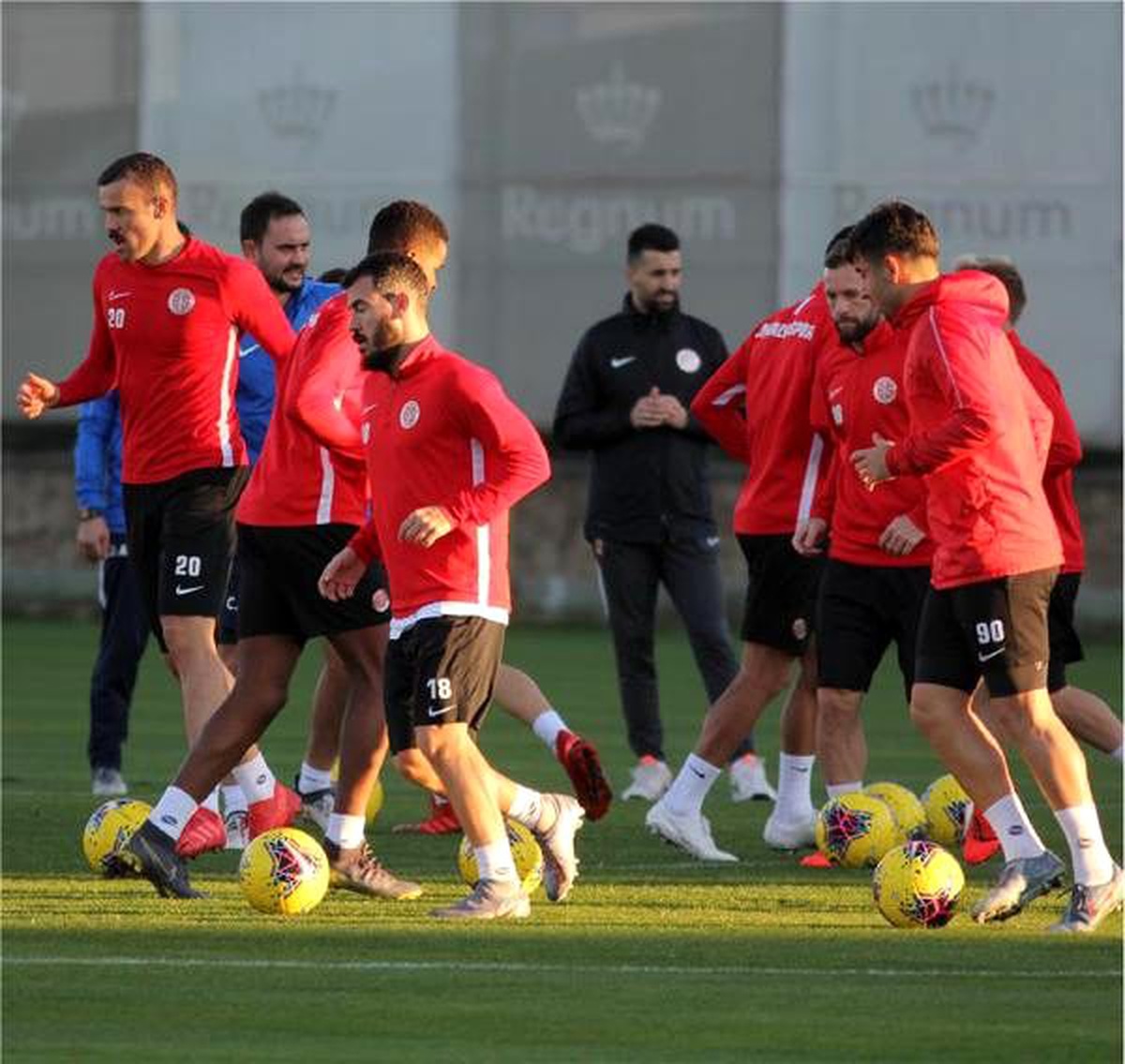 Antalyaspor taktik çalıştı
