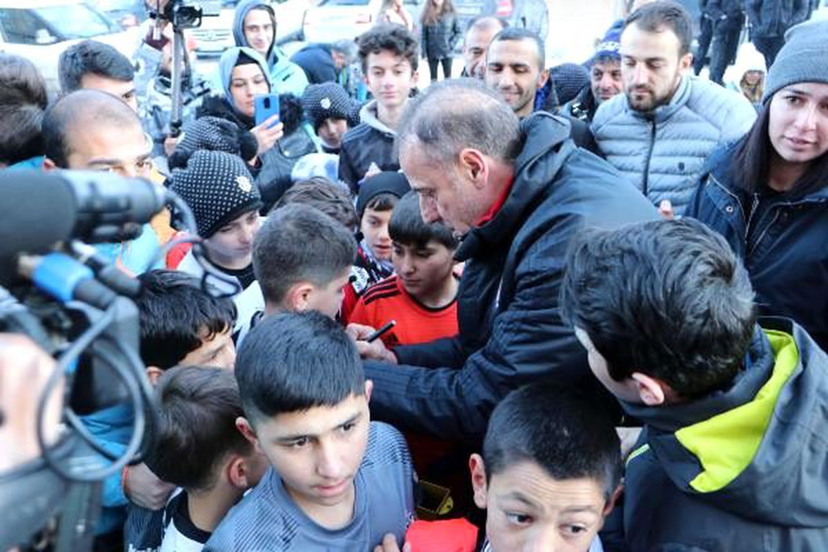 Beşiktaş, Erzurum\'a geldi