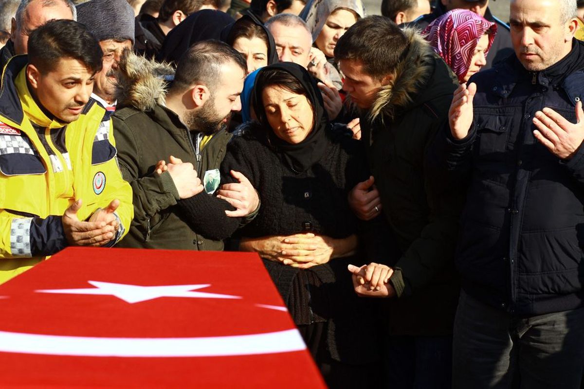 Edirne\'li şehit son yolculuğuna uğurlandı