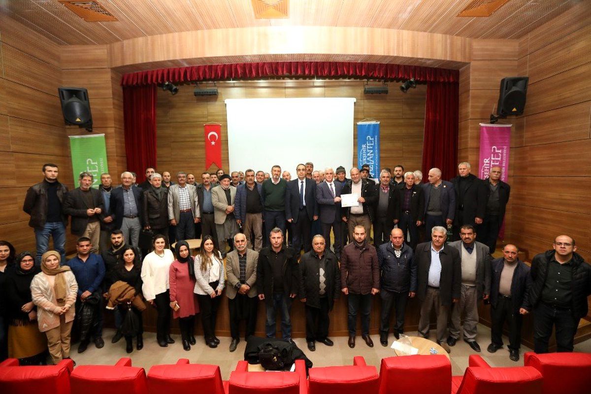 Gaziantep\'te çiftçi eğitimleri devam ediyor