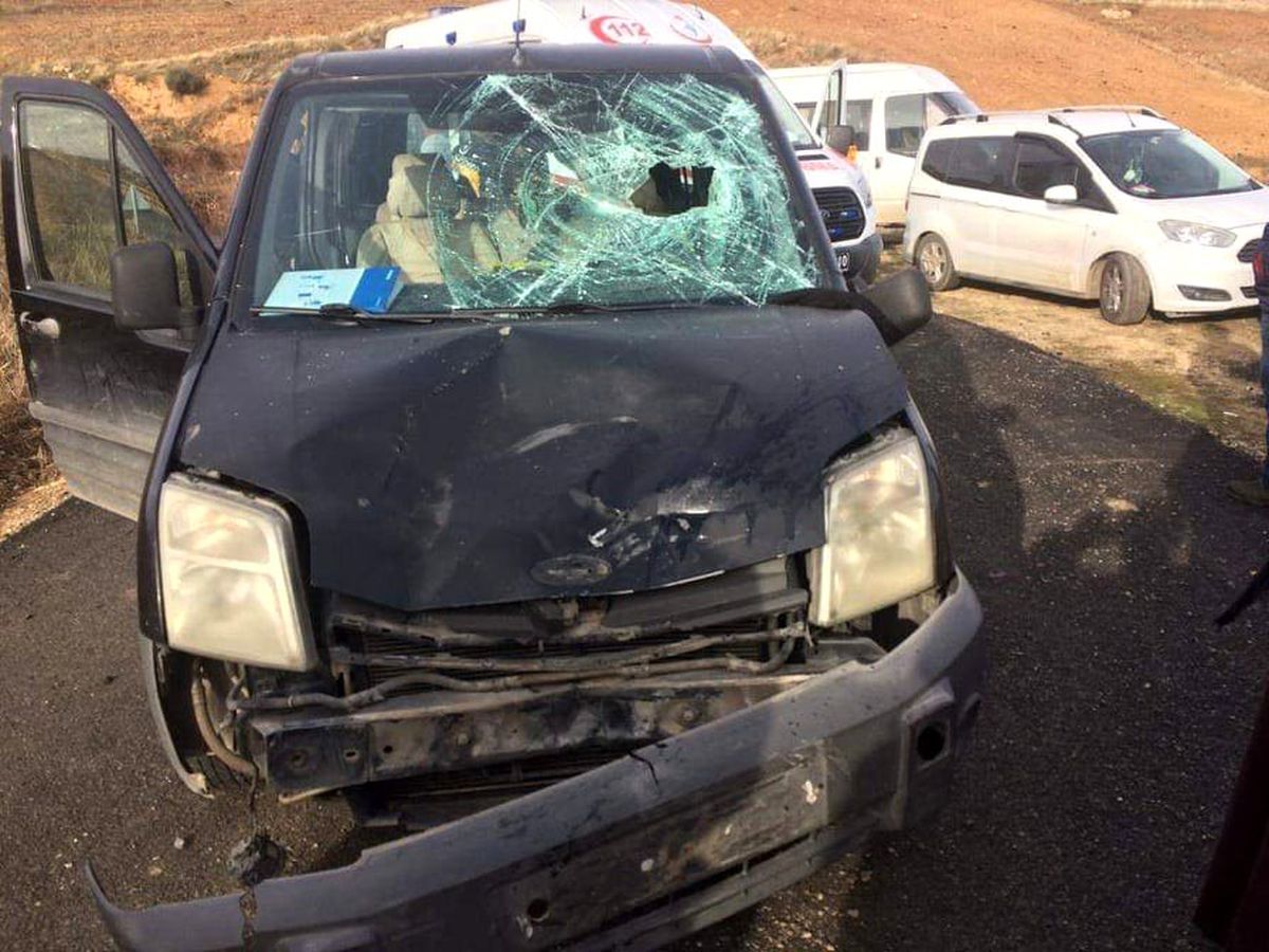 Gercüş\'te motosiklet ile araç çarpıştı: 1 yaralı