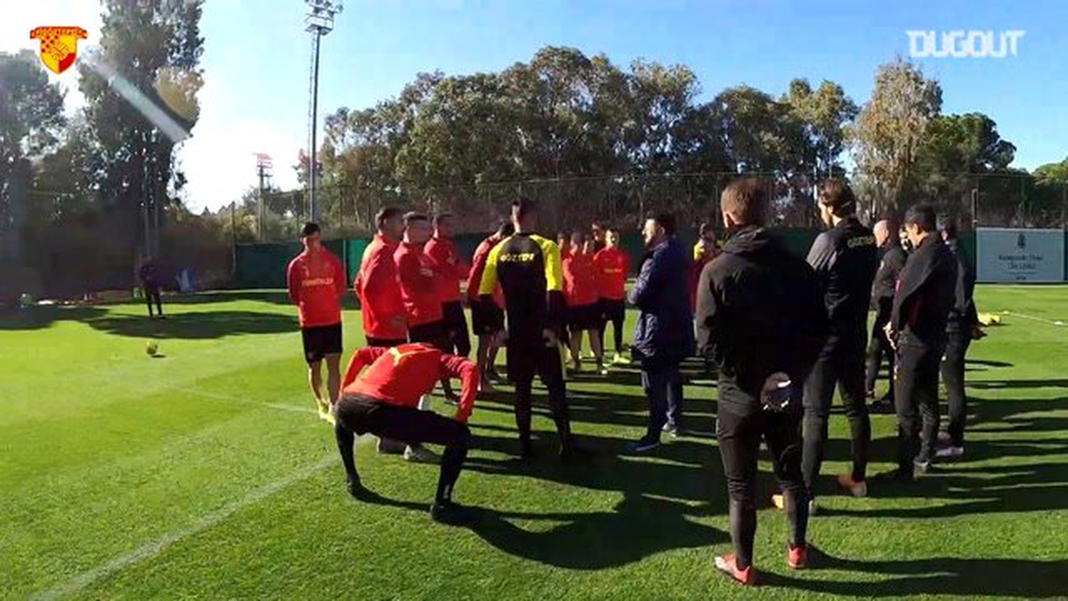 Göztepe İkinci Yarı Hazırlıklarına Devam Ediyor