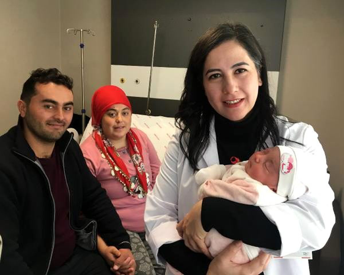 Hem sağlığına hem de annelik hayaline kavuştu
