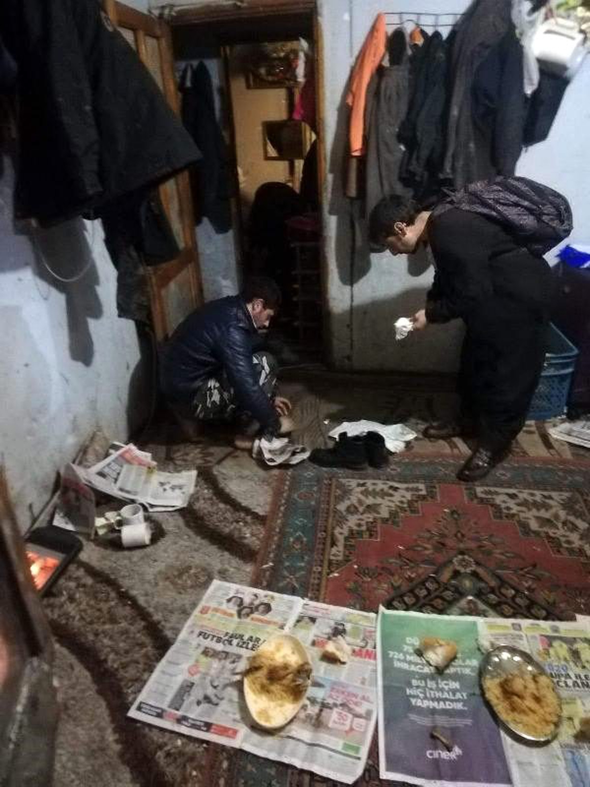 Hurdacıların yanında çalışan 21 kaçak göçmen yakalandı
