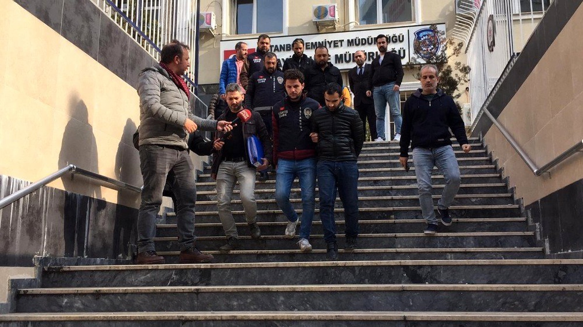 Iraklı iş adamının katil zanlıları adliyeye sevk edildi