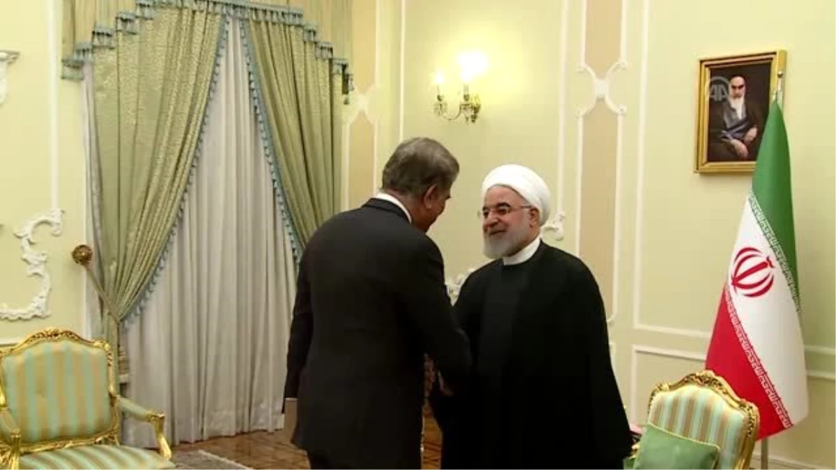İran Cumhurbaşkanı Ruhani, Pakistan Dışişleri Bakanı Kureyşi\'yi kabul etti