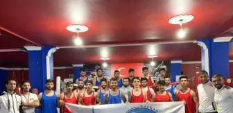 Kağızman'da üniversite öğrencileri muaythai şampiyonasına hazırlanıyor