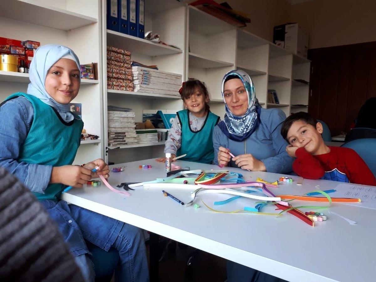Kartepe\'de anneler ve çocukları etkinlikte buluştu