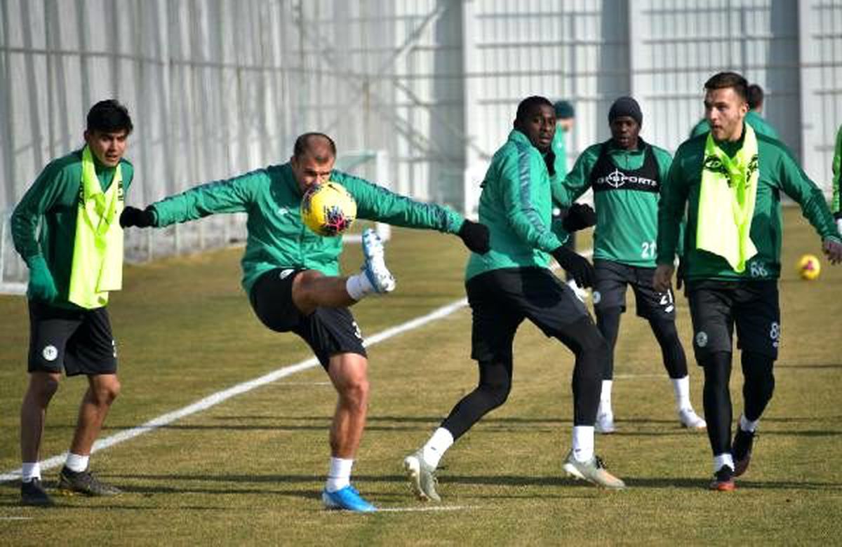 Konyaspor'da Ankaragücü maçı hazırlıkları sürüyor