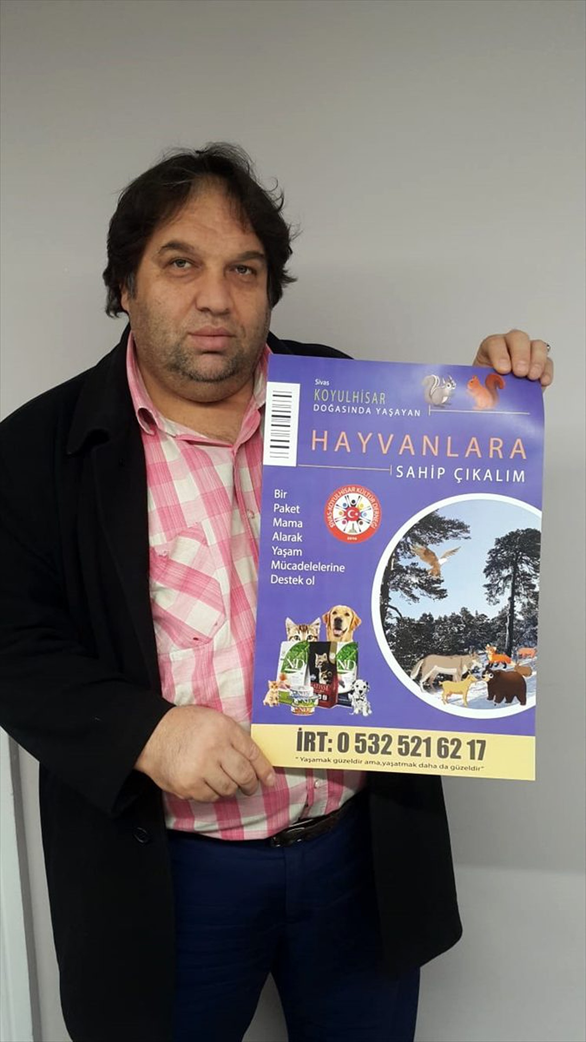 Koyulhisar\'da yaban hayvanları için yem kampanyası başlatıldı
