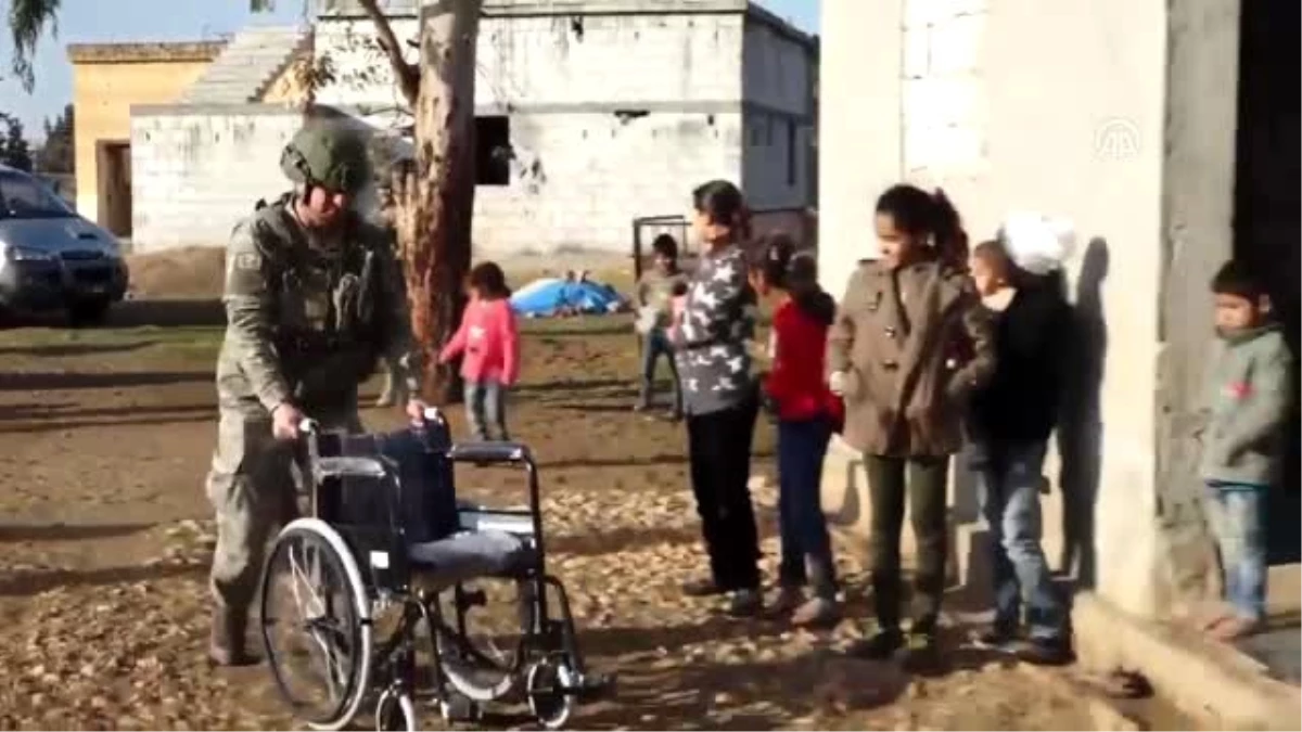 Mehmetçik, Suriyeli engellileri sevindirdi