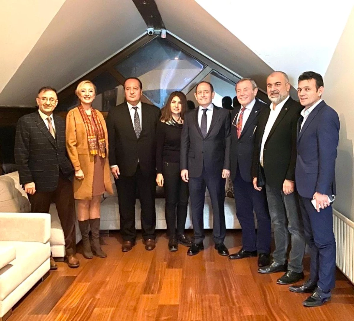 Milletvekili Hamzaçebi\'den TÜMBİKON Genel Başkanı Akay\'a ziyaret