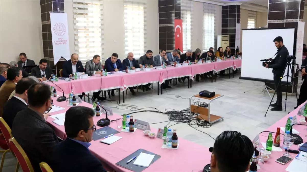 Siirt Eğitim Çalıştayı yapıldı