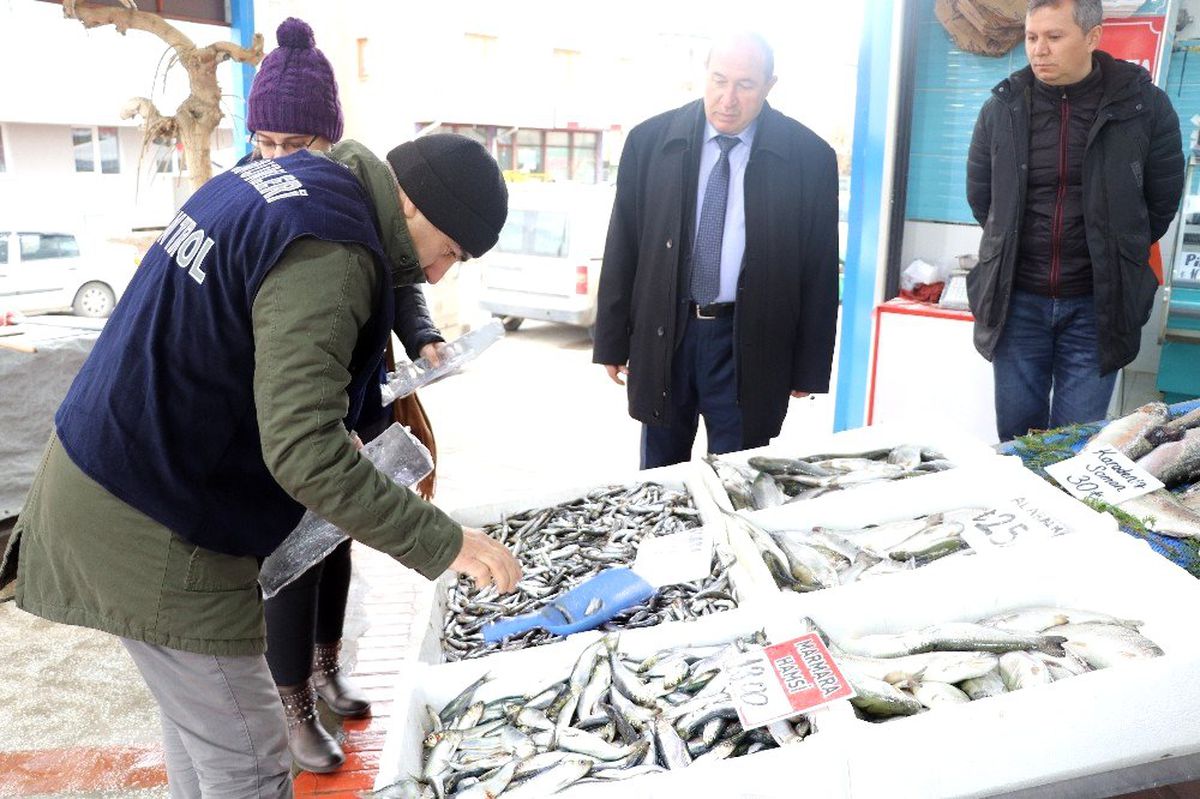 Sivas\'ta su ürünleri denetimleri