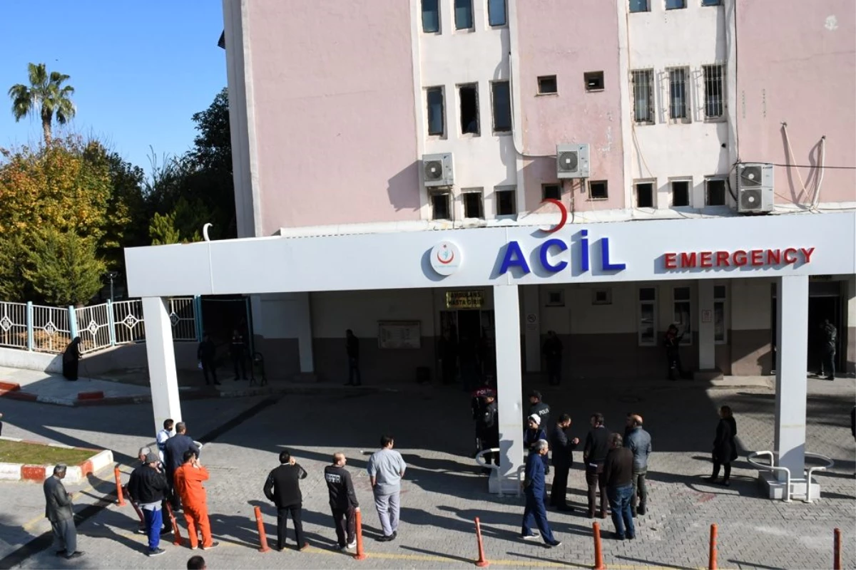 Tarsus Devlet Hastanesinde patlama: 5 yaralı