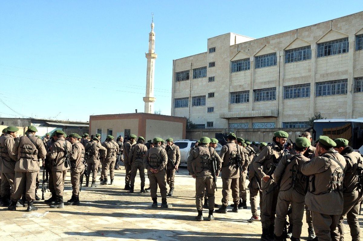 Tel Abyad\'da yerel polis göreve başladı