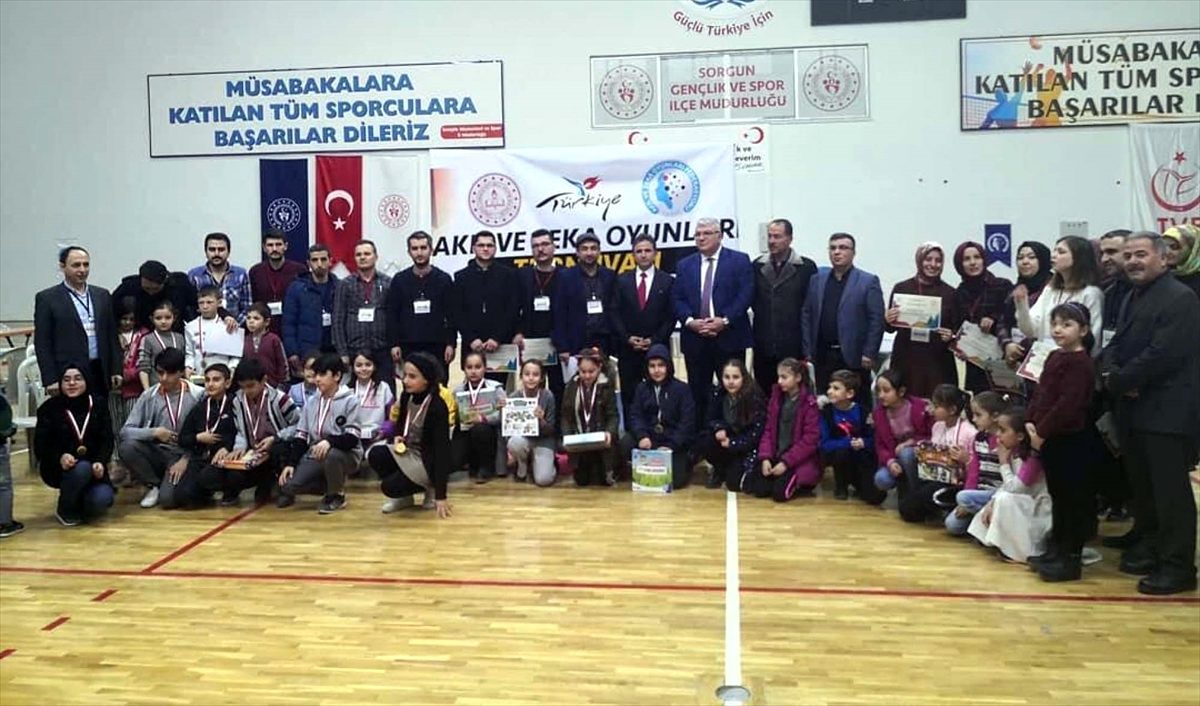 Türkiye Akıl ve Zeka Oyunları Turnuvası yapıldı